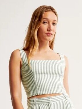 Abercrombie & Fitch - Linen-Blend Top